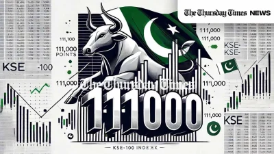 An illustration is shown of the PSX experiencing a bull run. — ORIGINAL/THE THURSDAY TIMES