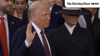 A file photo is shown of the 47th President of the United States, Donald J Trump. — FILE/THE THURSDAY TIMES