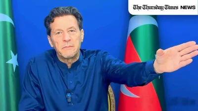 A file photo is shown of the incarcerated former Pakistani prime minister and PTI founder, Imran Khan. — FILE/THE THURSDAY TIMES