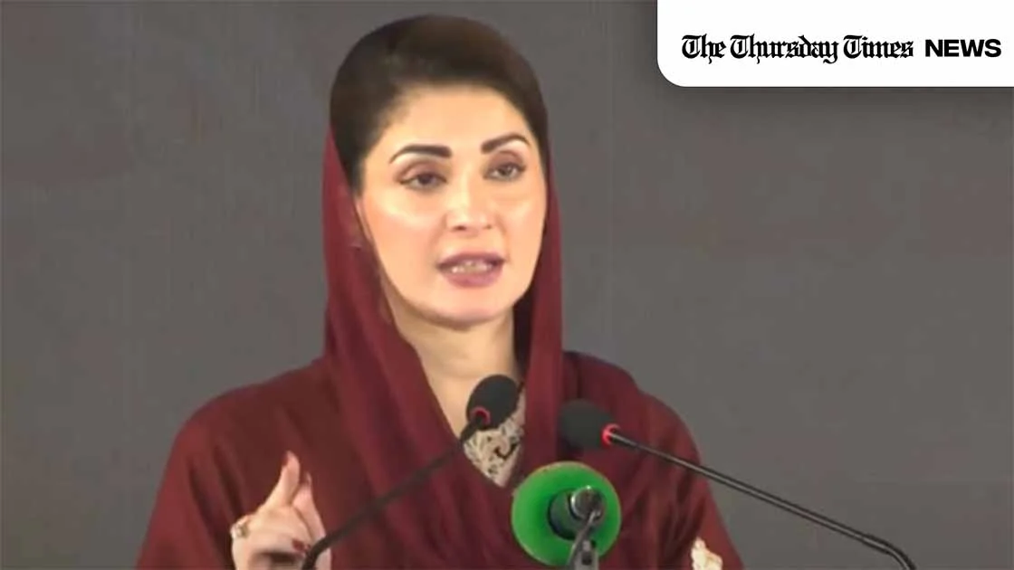 A file photo is shown of incumbent Chief Minister for the Punjab, Maryam Nawaz. — FILE/THE THURSDAY TIMES