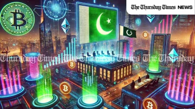 Pakistan eyes crypto trading legalisation to boost global investment push. — ORIGINAL/THE THURSDAY TIMES