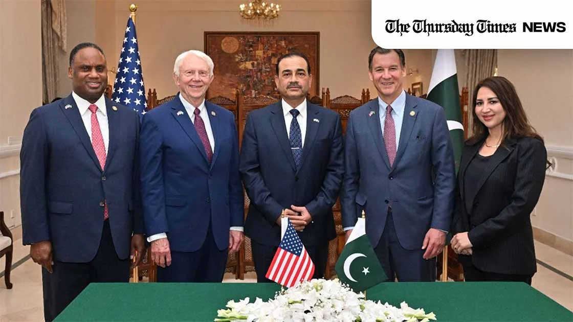 High-level U.S congressional delegation meets Pakistan Army Chief General Asim Munir. — FILE/THE THURSDAY TIMES