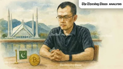 Bringing Binance's CZ to Islamabad Is Pakistan's boldest crypto—and greater high finance investment—move yet. — MICHAEL MCCALL FOR THE THURSDAY TIMES