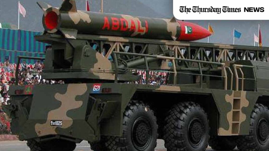 پاکستان کا ابدالی میزائل سسٹم کا کامیاب تجربہ | The Thursday Times
