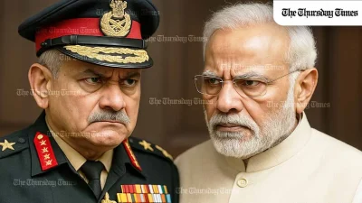 General Dwivedi’s letter to Anil Chauhan in India sparks unrest over silent army reshuffles. — MICHAEL MCCALL FOR THE THURSDAY TIMES
