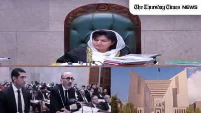 Pakistan's top court challenges the legitimacy of reserved seats awarded to a non-elected party. — FILE/THE THURSDAY TIMES
