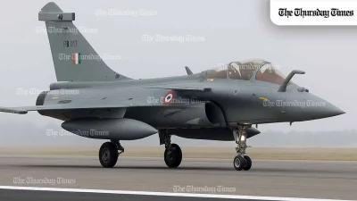 Pakistan reports shooting down Indian Rafale jet; French intelligence confirms aircraft loss. — MICHAEL MCCALL FOR THE THURSDAY TIMES