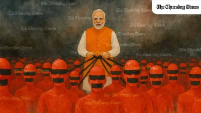In Modi's new India, the concept of reason has truly been tarnished into oblivion. — MICHAEL MCCALL FOR THE THURSDAY TIMES | DO NOT REPRODUCE