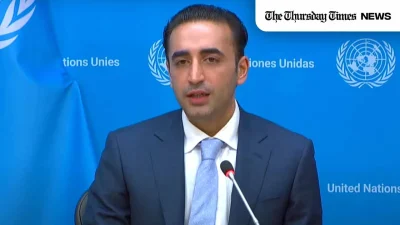 Bilawal Bhutto Zardari laid bare Pakistan’s stance on India’s recent actions, accusing New Delhi of military aggression, treaty violations, and state-sponsored terrorism. — FILE/THE THURSDAY TIMES