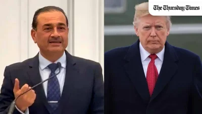 Pakistan’s army chief Asim Munir and U.S president Donald Trump deepen peace ties and pave the way for trade and tech collaboration.. — FILE/THE THURSDAY TIMES
