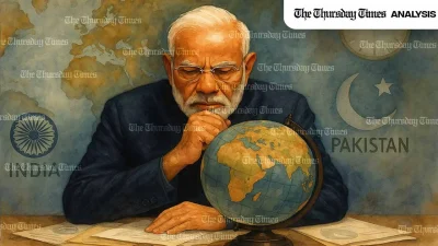India’s world tour to shape the Pakistan war narrative is failing—diplomatically and politically. — MICHAEL MCCALL FOR THE THURSDAY TIMES