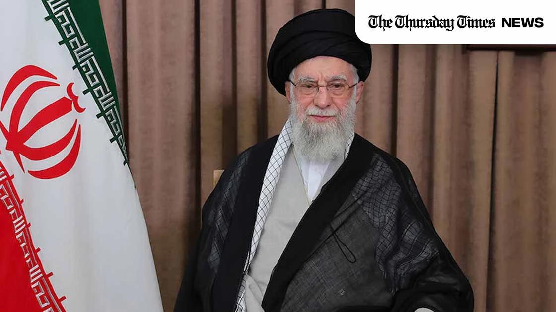 A file photo is shown of Iran's Supreme Leader Ayatollah Ali Khamenei. — FILE