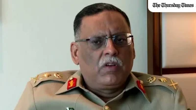 General Sahir Shamshad Mirza, Chairman of the Joint Chiefs of Staff Committee, revealed in an interview that Pakistan’s military response during the latest clash with India was entirely homegrown. — FILE