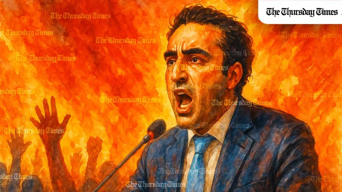 Bilawal didn’t cast India as the eternal villain—but demanded that its actions be seen without varnish. In an age of digital disinformation, where narratives spin faster than missiles travel, that clarity is revolutionary. — MICHAEL MCCALL FOR THE THURSDAY TIMES