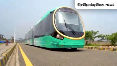 Chief Minister Punjab Maryam Nawaz announces green transport with electric buses and South Asia’s first ART in Lahore. — FILE/THE THURSDAY TIMES