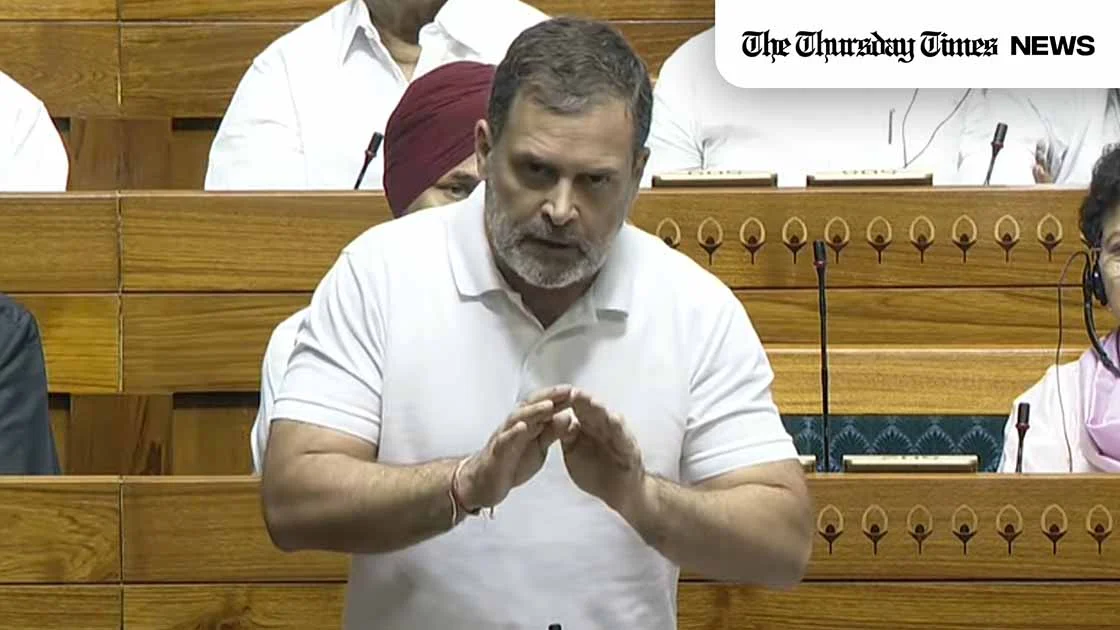 Gandhi blasts Modi govt's silence on alleged aircraft losses and surrender during Operation Sindoor. — FILE/THE THURSDAY TIMES