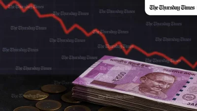 India’s currency slips deeper as trade tensions mount and investors pull back. — ORIGINAL/THE THURSDAY TIMES