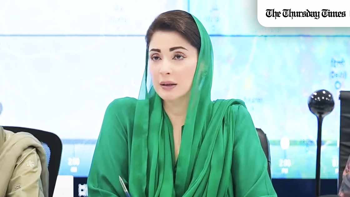 Punjab Chief Minister Maryam Nawaz declared the province’s largest-ever rescue mission, saving lives and livestock while vowing no lapse in flood relief efforts. — FILE/THE THURSDAY TIMES