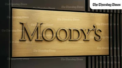 Moody’s Ratings upgrades Pakistan’s credit rating from Caa2 to Caa1 with a stable outlook, reflecting improved fiscal stability under IMF-backed reforms, enhanced investor confidence, and stronger economic outlook. — FILE/THE THURSDAY TIMES