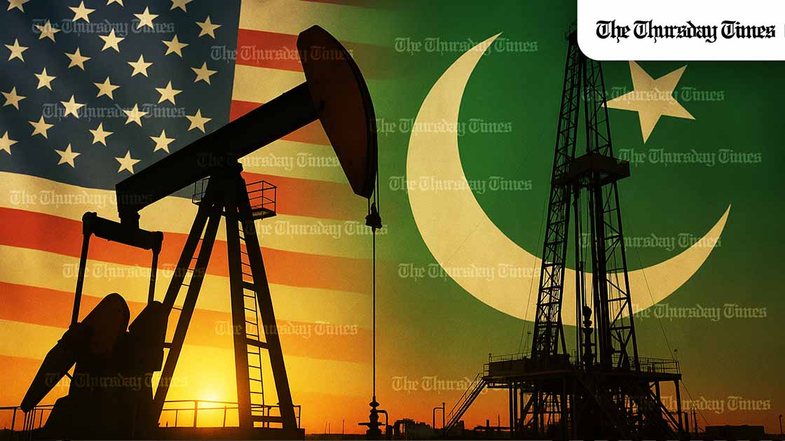 Trump’s remarks put Pakistan’s energy reserves back in global focus. — ORIGINAL/THE THURSDAY TIMES