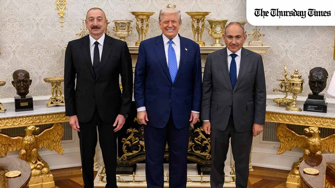 Trump lands joint Nobel nod after sealing Armenia-Azerbaijan peace. — FILE/THE WHITE HOUSE
