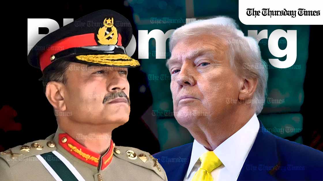 Trump’s White House lunch with Pakistan’s army chief flipped South Asia’s script. India’s losing grip — and it shows. —MONTAGE/THE THURSDAY TIMES