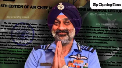 Absent from the PIB’s own press release were kill counts, with no reference to the “six Pakistani jets” figure reported by Reuters and other outlets, weapon system disclosures, with no mention of the S-400’s role or the unprecedented long-range kill, and target details, with no reference to F-16s or surveillance aircraft, either airborne or on the ground. — MONTAGE/THE THURSDAY TIMES