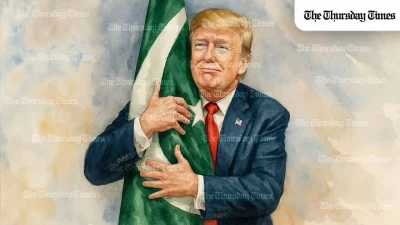 In Trump’s eyes, the age of Indian exceptionalism is over. Islamabad is the new favourite — and it's not asking for applause, just access. — MICHAEL MCCALL FOR THE THURSDAY TIMES