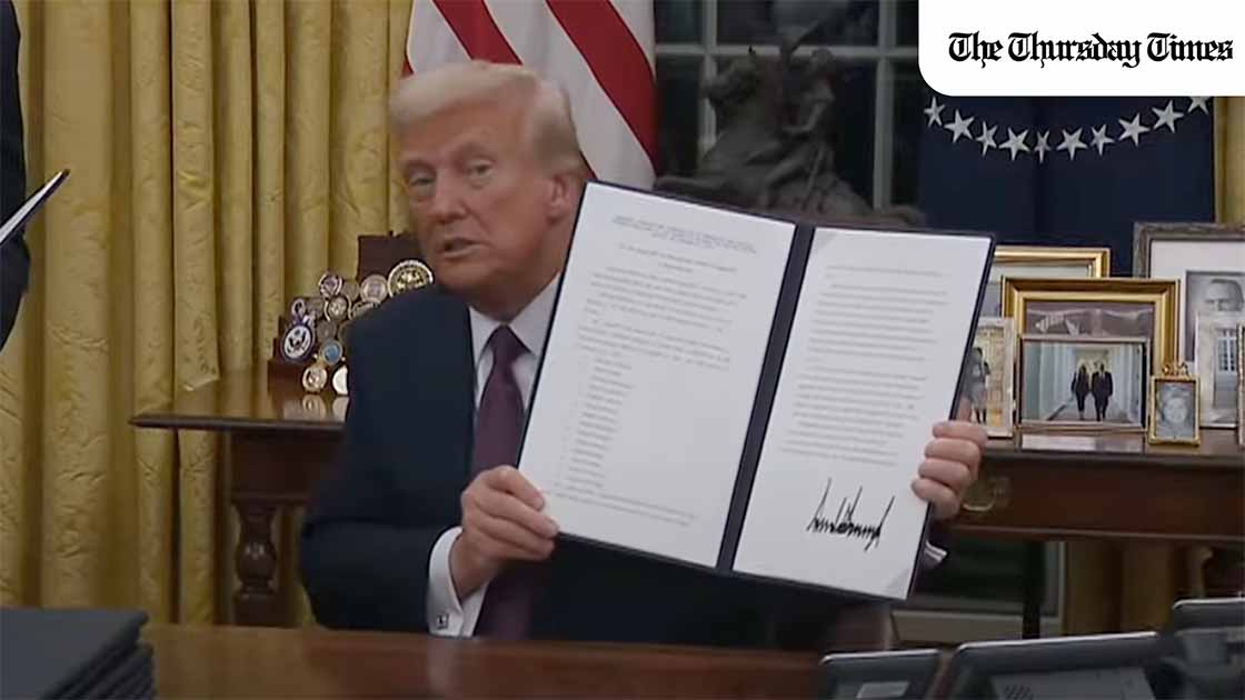 Donald Trump Signs Proclamation Imposing $100,000 Annual Fee on H-1B Visas. — FILE/THE WHITE HOUSE