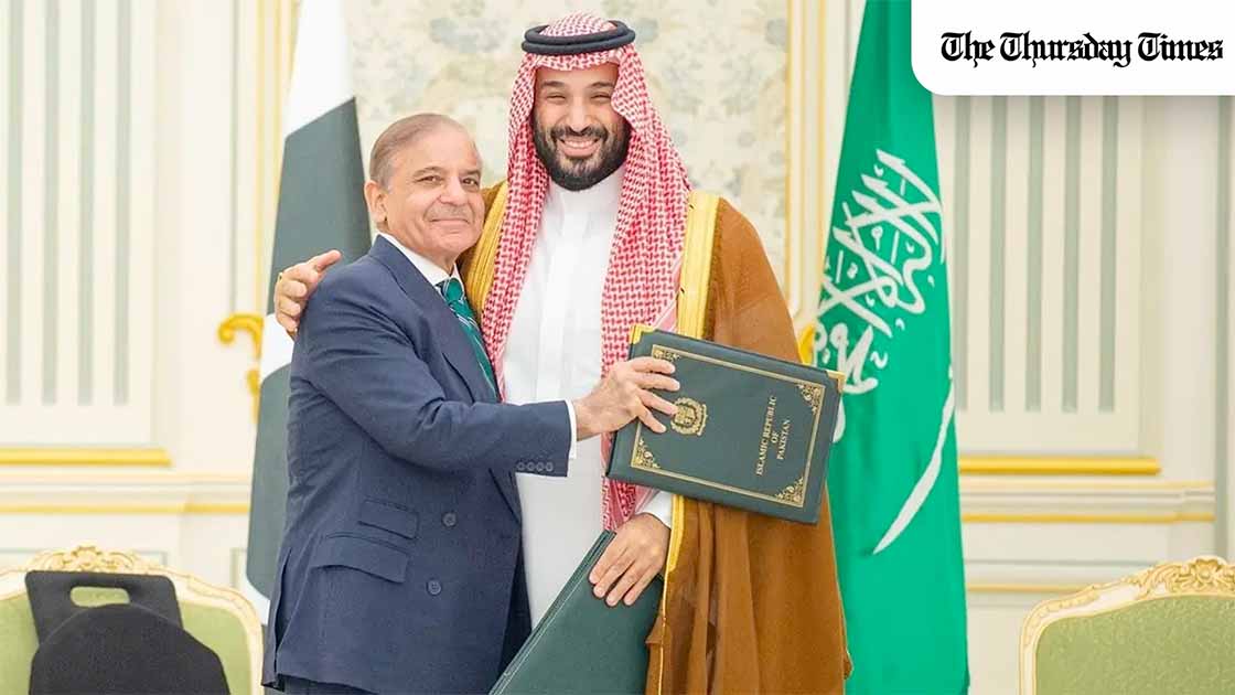 Pakistan and Saudi Arabia’s new defence pact signals a seismic shift in the Gulf’s security calculus as Riyadh leans on a nuclear ally while Washington watches.— FILE / SPA