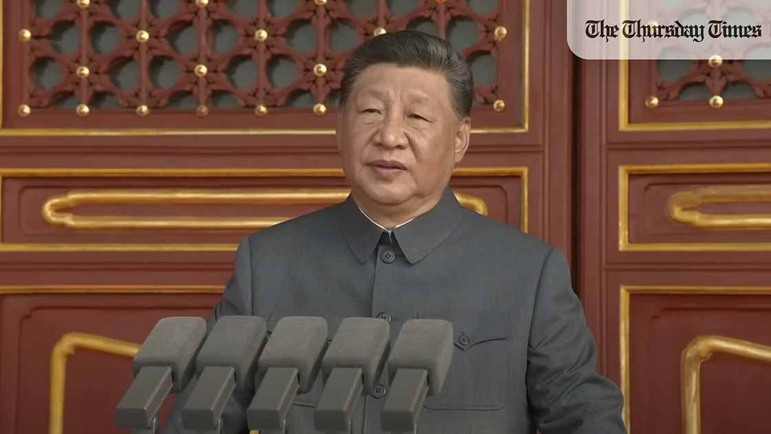 Xi Jinping declares China’s rejuvenation unstoppable, urges nations to choose peace over war, dialogue over confrontation, and global cooperation. — FILE