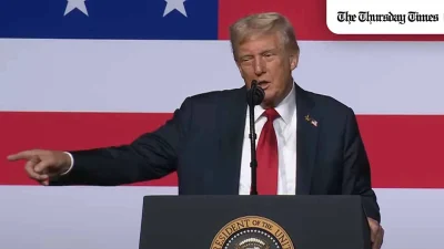 Trump says Pakistan’s Army Chief Field Marshal Asim Munir praised him for averting a potential war with India and saving millions of lives. — FILE/THE THURSDAY TIMES