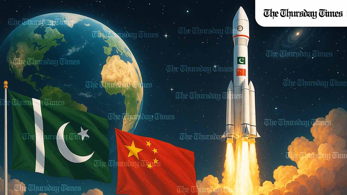 Beijing has confirmed that two Pakistani astronauts will train under China’s national space programme, marking a milestone in bilateral scientific cooperation. — MICHAEL MCCALL FOR THE THURSDAY TIMES Beijing has confirmed that two Pakistani astronauts will train under China’s national space programme, marking a milestone in bilateral scientific cooperation. — MICHAEL MCCALL FOR THE THURSDAY TIMES