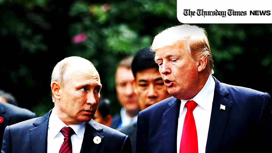 Donald Trump said his phone call with Vladimir Putin was “very productive” and that both leaders agreed to pursue peace talks in Budapest to end the Russia-Ukraine war. — JORGE SILVA/POOL/AFP via Getty Images