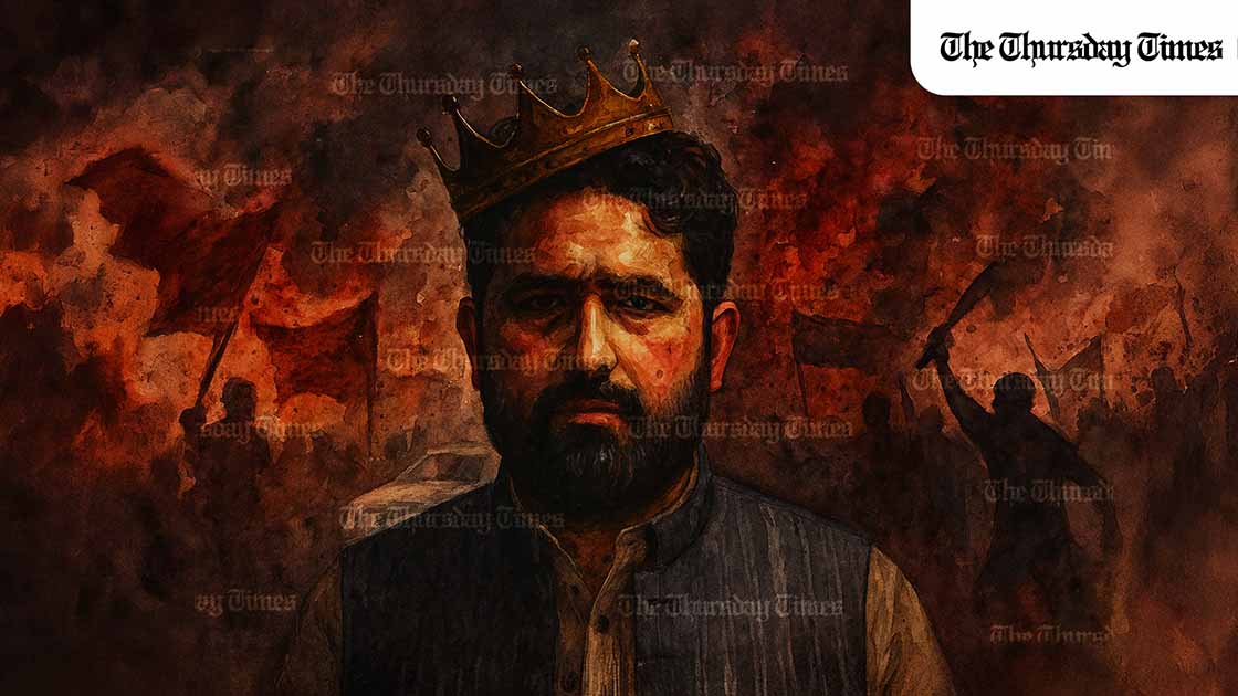 Khyber Pakhtunkhwa’s governance is collapsing under Sohail Afridi’s chaos-driven politics as Pakistan stands firm against the populist theatrics threatening its stability and institutional order. — MICHAEL MCCALL FOR THE THURSDAY TIMES
