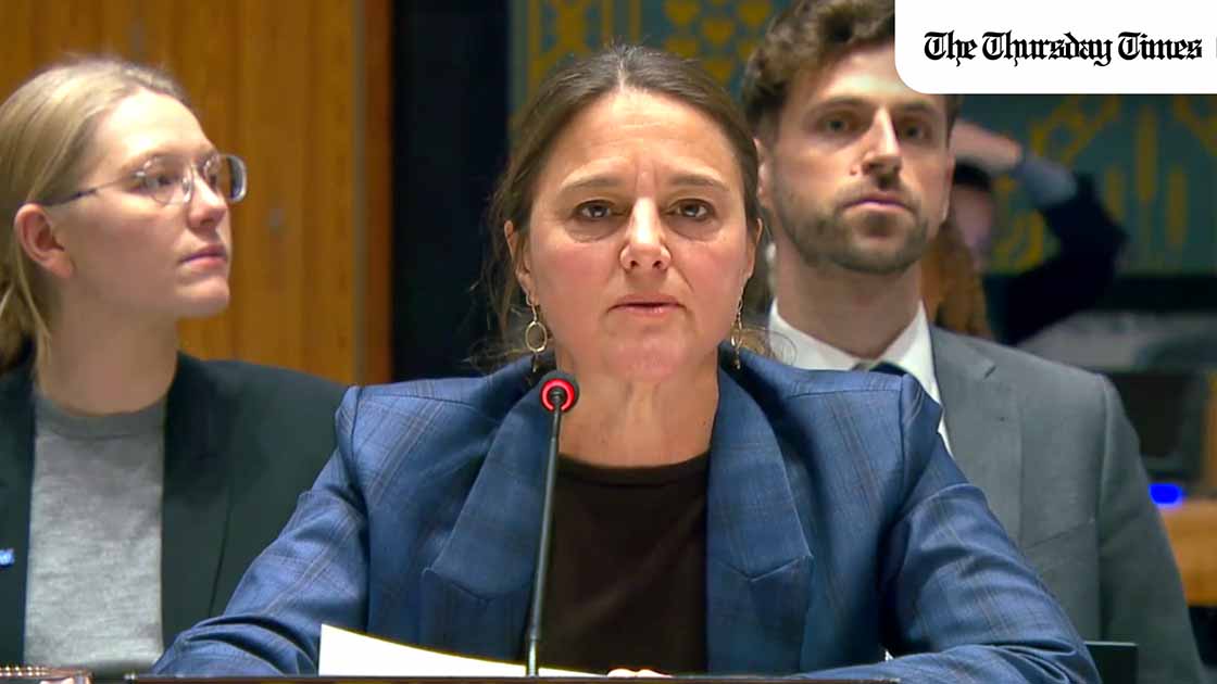 Denmark warned the UN Security Council that the TTP is attacking Pakistan from Afghan soil with Taliban support while ISIL, Al Qaeda and their affiliates continue expanding across Africa, South Asia and beyond. — FILE/THE THURSDAY TIMES