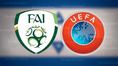 The Football Association of Ireland has voted 74–7 to urge UEFA to suspend the Israel Football Association over violations of FIFA and UEFA statutes. — FILE/THE THURSDAY TIMES