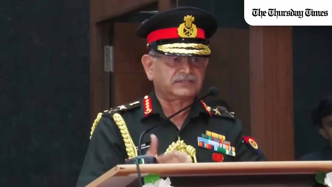Indian Army Chief General Upendra Dwivedi has dismissed fabricated claims of an attack on Karachi during the recent India-Pakistan conflict, calling the reports baseless and misleading. — FILE Indian Army Chief General Upendra Dwivedi has dismissed fabricated claims of an attack on Karachi during the recent India-Pakistan conflict, calling the reports baseless and misleading. — FILE