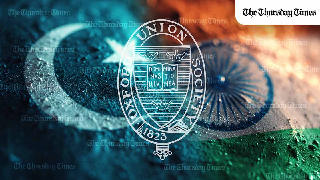 Indians cop out of a high-stakes Oxford Union debate, handing Pakistan’s heavyweight delegation a symbolic walkover on the global stage. — FILE/THE THURSDAY TIMES
