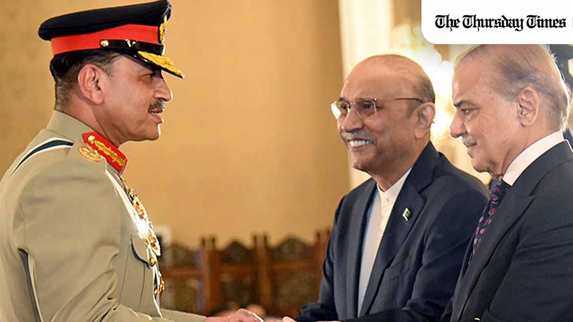 PM Shehbaz Sharif has approved Field Marshal Asim Munir as Pakistan’s first Chief of Defence Forces, alongside a two-year extension for the air force chief, marking a major restructuring of national defence leadership. — FILE