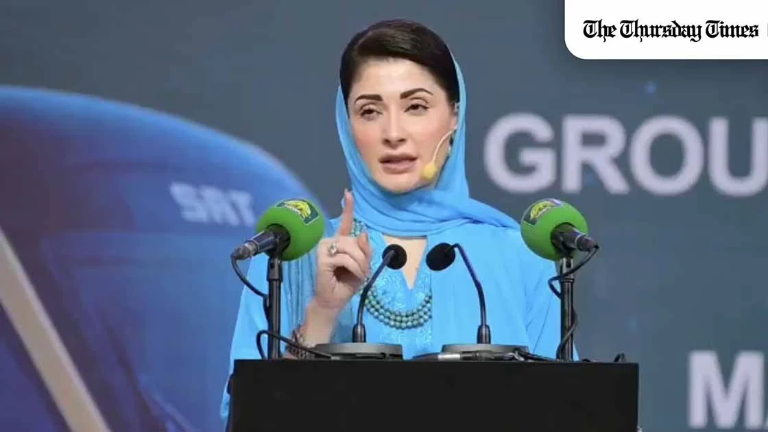 A file photo is shown of incumbent Chief Minister for the Punjab, Maryam Nawaz. — FILE/THE THURSDAY TIMES