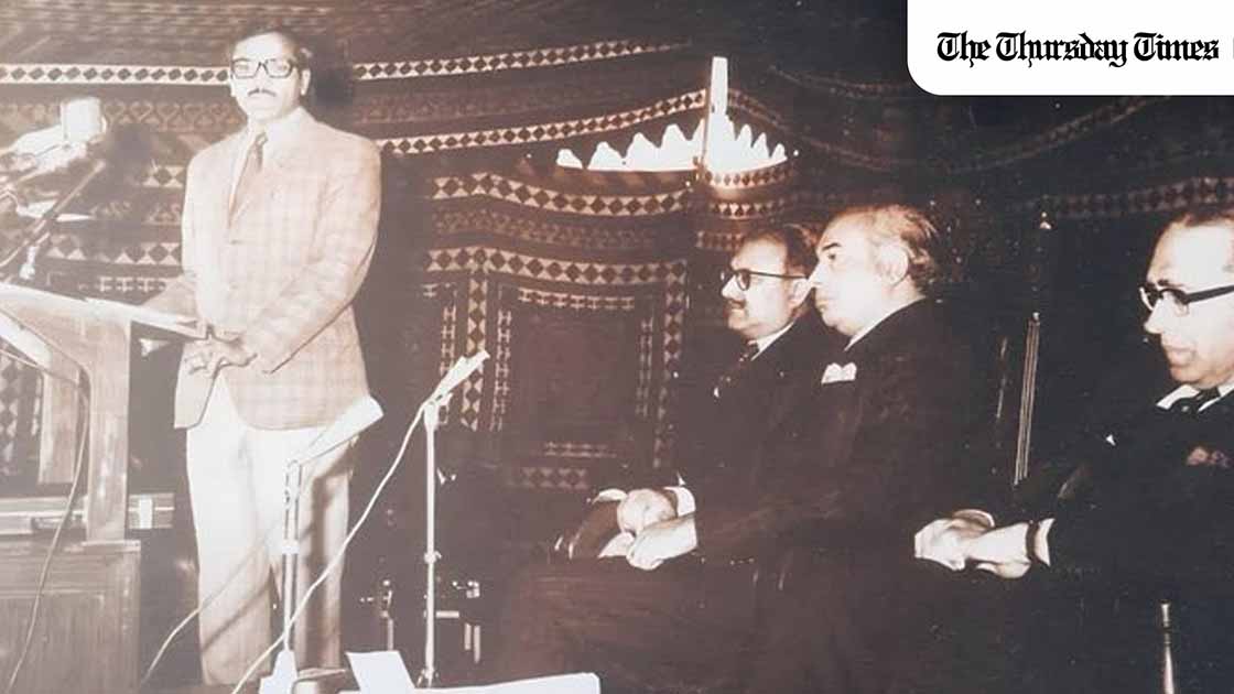 Sultan Bashiruddin Mahmood, the nuclear engineer who helped build Pakistan’s reactor and plutonium infrastructure and is the father of current DG ISPR Lt Gen Ahmed Sharif Chaudhry. — FILE Sultan Bashiruddin Mahmood, the nuclear engineer who helped build Pakistan’s reactor and plutonium infrastructure and is the father of current DG ISPR Lt Gen Ahmed Sharif Chaudhry. — FILE