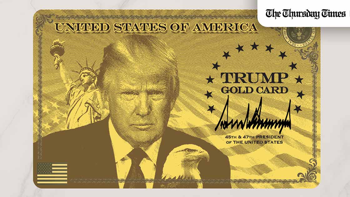 Trump has launched the Trump Gold Card, a paid fast-track residency scheme that promises major advantages over the Green Card and aims to raise substantial revenue for the United States Government. — FILE Trump has launched the Trump Gold Card, a paid fast-track residency scheme that promises major advantages over the Green Card and aims to raise substantial revenue for the United States Government. — FILE