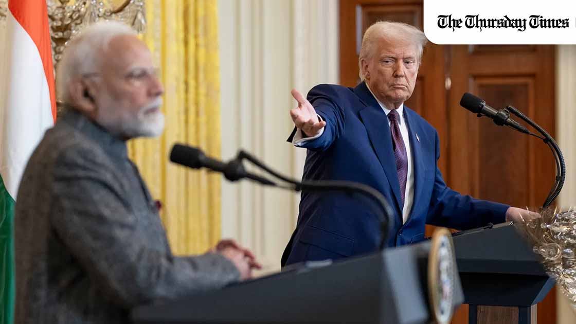 President Trump accuses India of “dumping” rice into US markets, presses Treasury Secretary Scott Bessent on tariffs and hints the issue will be folded into wider US–India trade talks.. — FILE / THE WHITE HOUSE President Trump accuses India of “dumping” rice into US markets, presses Treasury Secretary Scott Bessent on tariffs and hints the issue will be folded into wider US–India trade talks.. — FILE / THE WHITE HOUSE