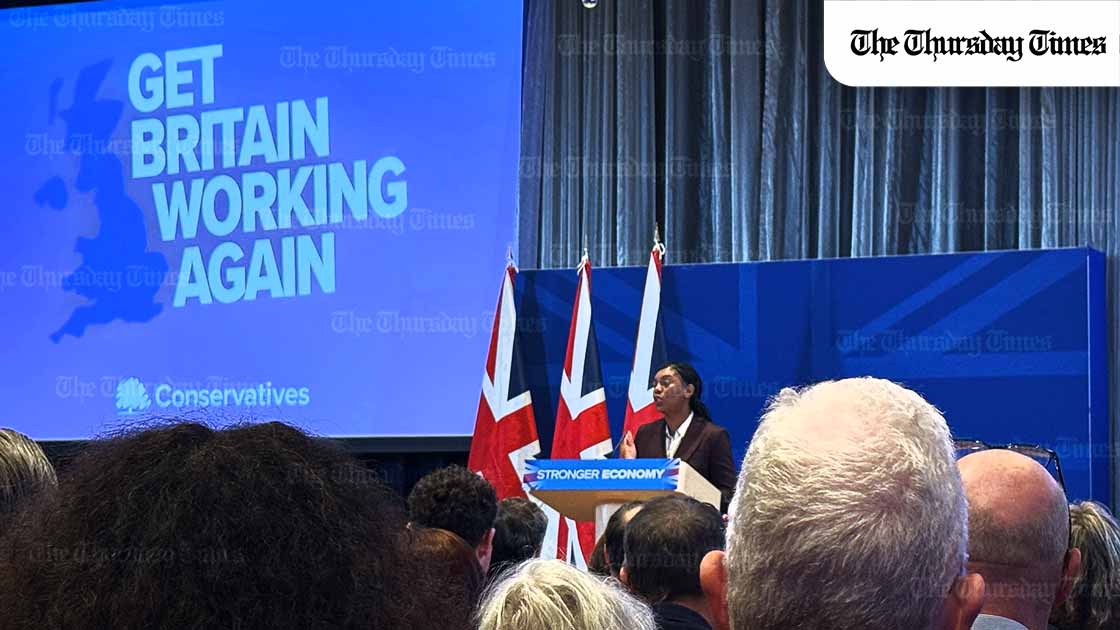 In a combative London speech, the Conservative leader recast the welfare debate around work, fairness, and the definition of disability — igniting a political storm. — PHOTO BY THE THURSDAY TIMES