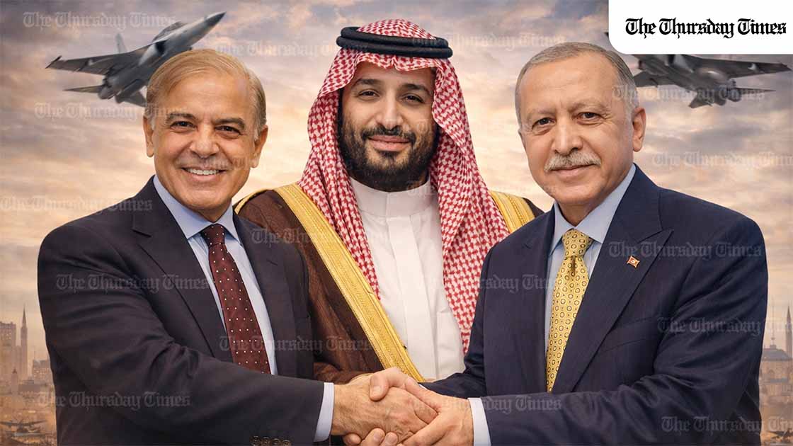 Turkey’s outreach to Pakistan and Saudi Arabia following their 2025 defence pact signals a broader shift towards flexible, overlapping security partnerships in a rapidly multipolar region. — FILE/THE THURSDAY TIMES