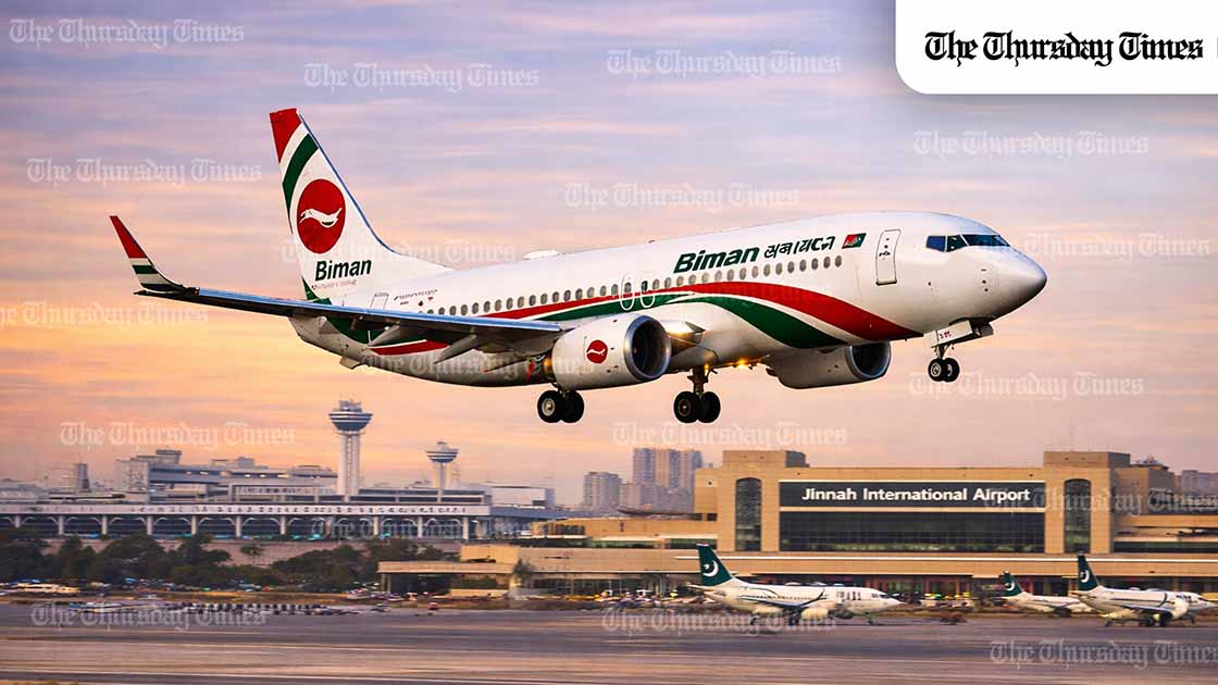 Pakistan and Bangladesh are restoring direct Dhaka–Karachi flights after more than ten years, underscoring a quiet revival in travel, trade and cultural ties. — FILE/THE THURSDAY TIMES