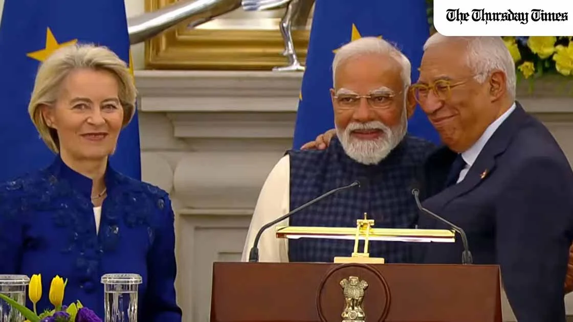 European Union and India have finalised a long awaited free trade agreement aimed at slashing tariffs, expanding market access and reshaping their strategic partnership in a changing global economy. — FILE/THE THURSDAY TIMES