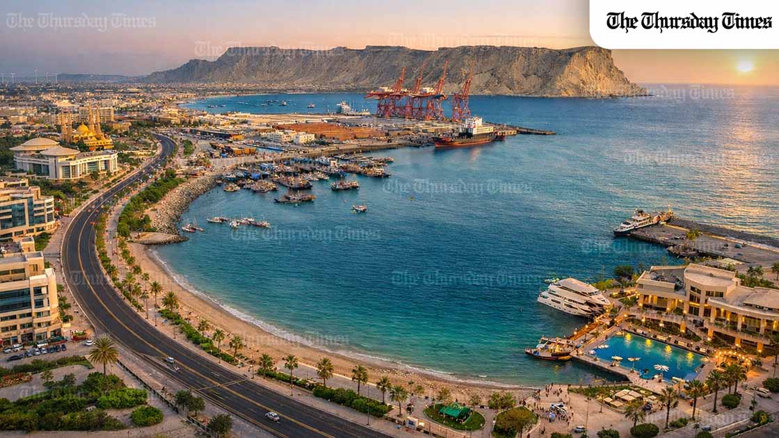Pakistan hosted the “Pathways to Progressive Gwadar 2026” seminar in Gwadar to outline strategic plans for turning the port city into a modern coastal and commercial hub with foreign experts, policymakers and investors present. — FILE/THE THURSDAY TIMES