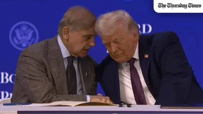 Pakistan’s entry into Donald Trump’s “Board of Peace” is being viewed as a strategic warning sign for India, with growing fears that the board’s expansion beyond Gaza could internationalise the Kashmir dispute and shift regional diplomacy against New Delhi. — FILE/THE THURSDAY TIMES